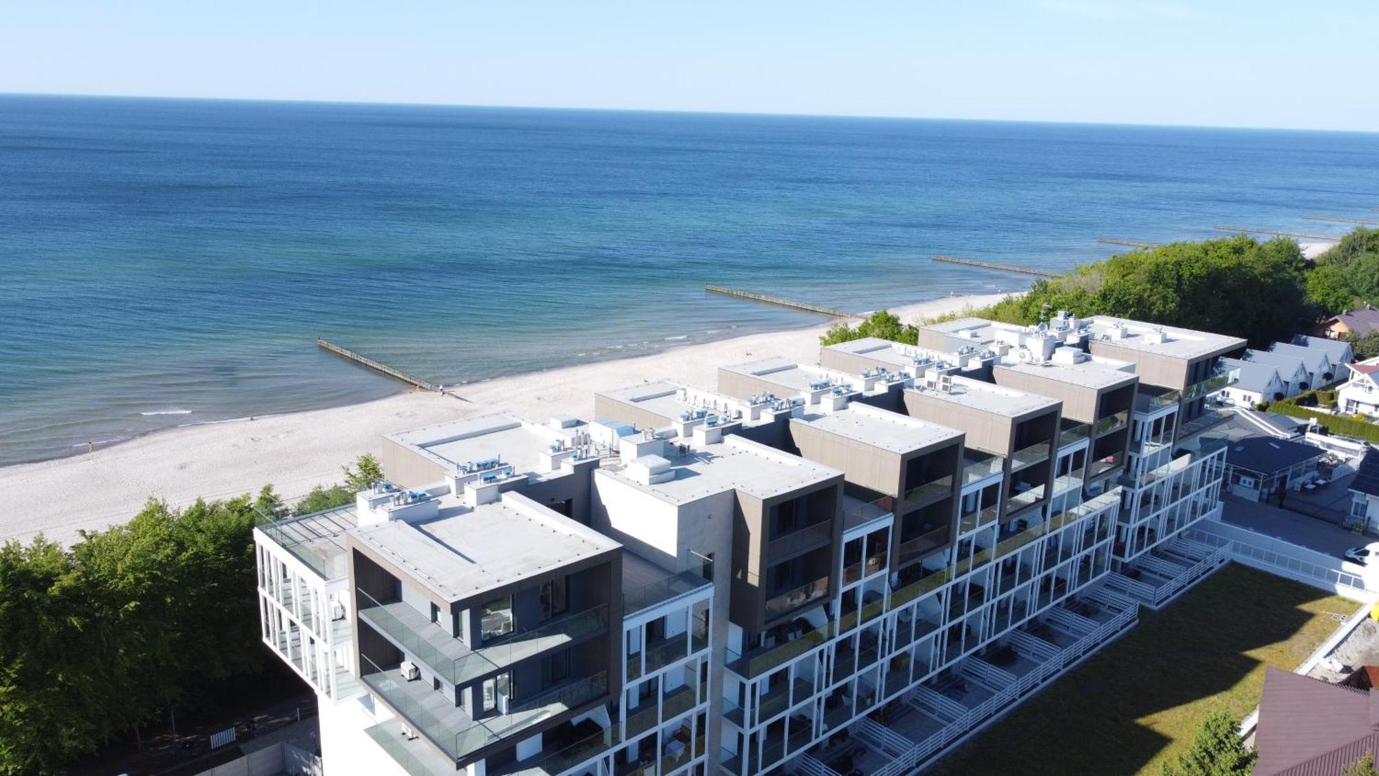 Apartament Plaza 302 Z Widokiem Na Morze-Perlowa Przystan Holiday City Sianożęty Exterior foto